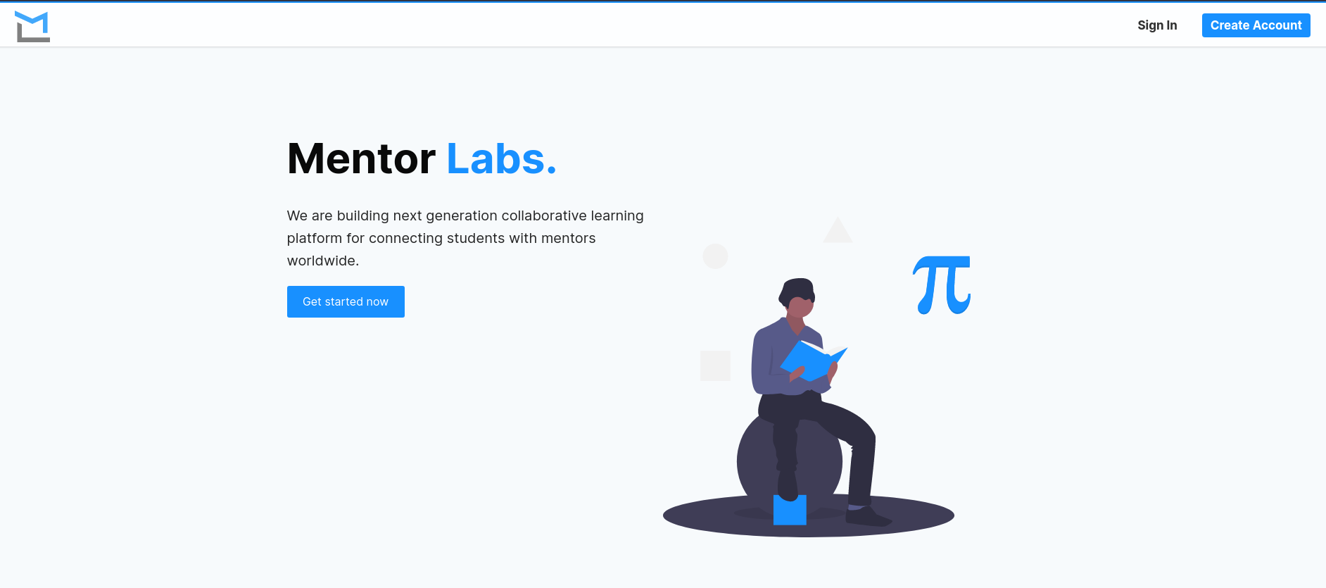Screenshot of Mentor Labs